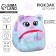 Baby plush backpack for the girl "Cat Fluffics", 24 × 22 × 7 cm