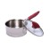 Bucket 1.3 l with a lid 13 cm, removable handle