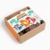Gift set "Fleet Party" towel 30x60 cm and bath accessories