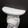 Console "Woman" White 72cm