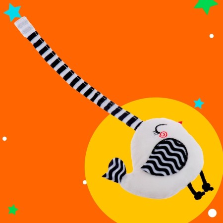 Stretching-spiral "Fox", soft, on a crib and stroller-6