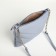 Women's bag with lightning, blue color