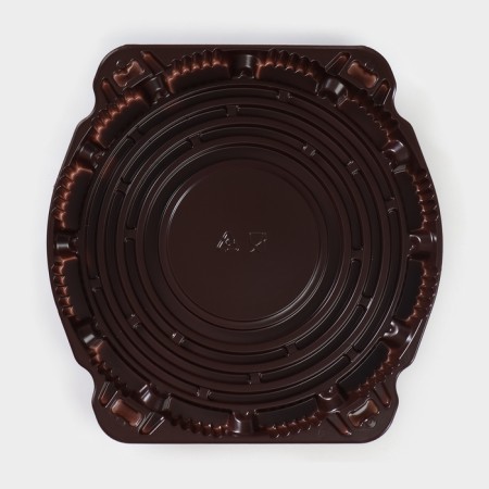 Cormore is a plastic disposable with a connective lid for 30, 22 × 10 cm, the color is transparent-7