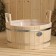 Gang of linden, 15 liters, round, plastic insert, "Dobroparov"