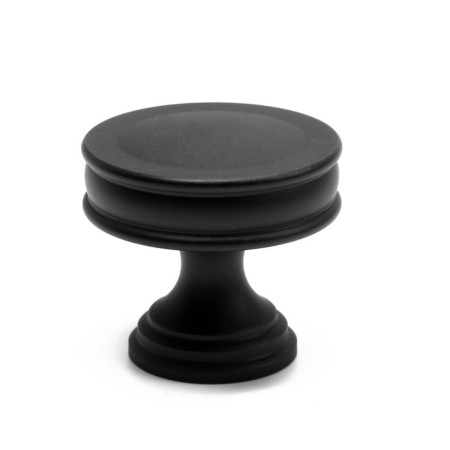 Handle button Cappio PK324, D = 30 mm, black color-1