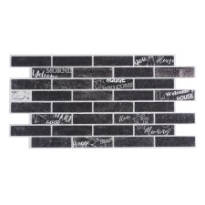 PVC panel brick art deco, 485x960