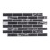 PVC panel brick art deco, 485x960