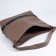 Load bag with lightning, external pocket, brown color