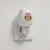 Lamp "Aunt Owl" 1x7W E11 White 6x7x11cm