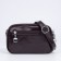 Cross-Bodi bag with zipper, burgundy color