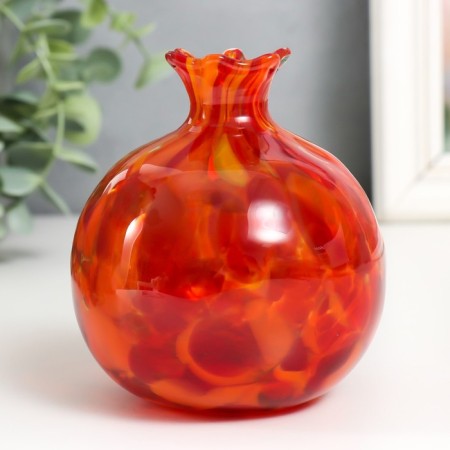 VAZA "Pomegranate" 10 cm, red-1
