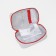 Cosmetic bag - a first -aid kit with a zipper, white color