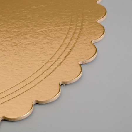 The substrate is reinforced, a wave, 30 cm, gold-black, 3.2 mm-2