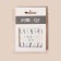 Slider-design for nails "Treens", packing 6 pcs, multi-colored