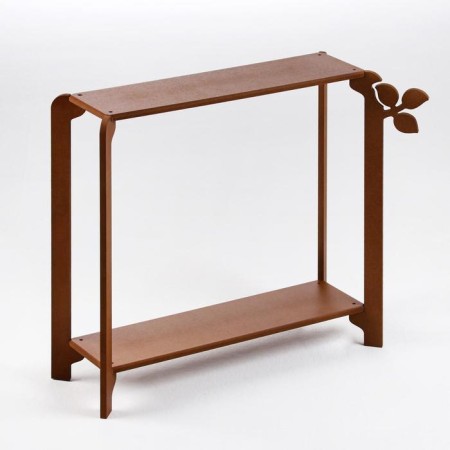 Color's flower flower shelf 49x59x23 cm, walnut-1
