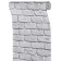 Paper bricks 301-017, 0.53x10.05m, gray