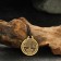 Protective amulet "Talisman of the Sun" No. 16, 25x25mm, metallic