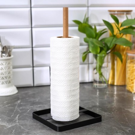Standing for paper towels of a share, 30 × 15 × 15 cm, black color