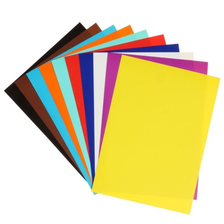 Color self -adhesive paper A5, 10 sheets, 10 colors, 80 g/m2-1