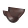 Groove angle 90 ° PVC D125 Brown