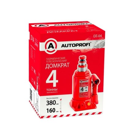 Hydoprofi DG-04 hydraulic jack, 4 tons, lifting height 350 mm-1