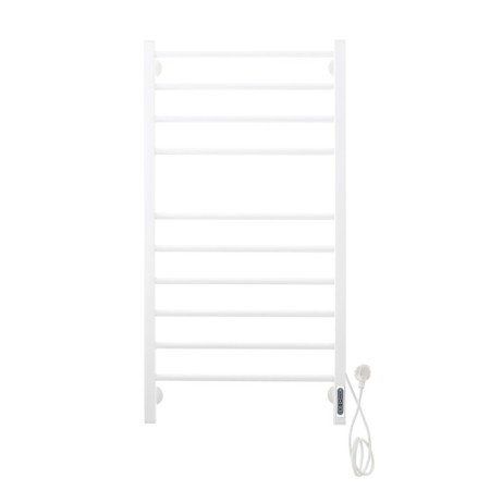 Domoterm electric heated towel rail "Cuba" P10, 500x1000 mm, right, white matte-1
