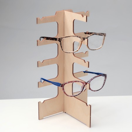 Eco -point stand “Eco” 5 seats, 14.5 × 12 × 28cm, plywood, light color-2