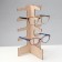 Eco -point stand “Eco” 5 seats, 14.5 × 12 × 28cm, plywood, light color