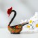 Candy "Swan", 14x11x7 cm, Khokhloma