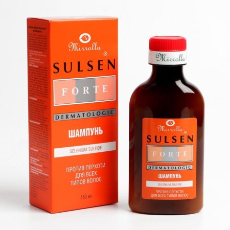 Mirrolla shampoo "Sulsen Forte" 2%, 150 ml-3
