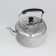 A kettle with a stainless steel whistle, 6 liters, the color is chrome