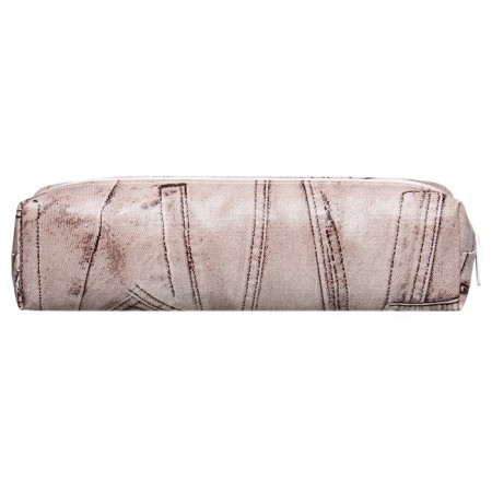 School Penal on the zipper "Jeans" Calligrata, brown-2