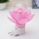 Night "Pink Flower" LED 8x8x12 cm Risalux