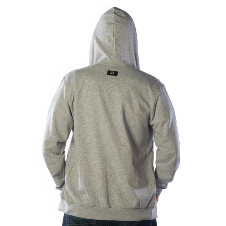 Male hoodies, size 50, gray-melange color-6