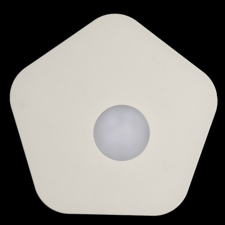 Ceiling light Mantra Area, GX53, 1x9W, 287x278x40 mm, Matte White color-1
