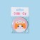 Pocket mirror "cat", d = 7 cm, color mix
