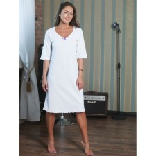 Female shirt, size 54, milk color