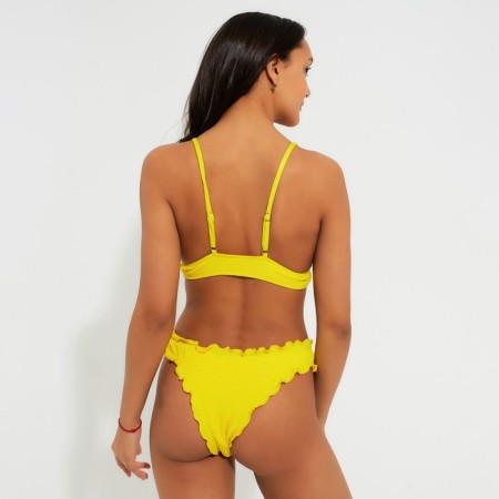 Separate Minaku swimsuit with assemblies yellow color, size 44-5