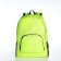 Folding backpack, lightning department, external pocket, 2 side pockets, green color