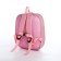 Baby backpack on lightning, pink color
