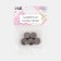 Club for the cord, double, d = 5 mm, 15 × 10 mm, 5 pcs, black nickel color