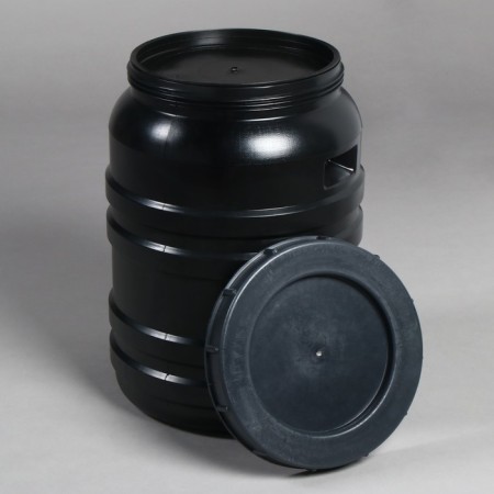 Household barrel, 50 l, neck 29 cm, with a lid-1