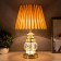 HELP LAOPE "LAODIK" 1x40W E27 Gold 26x26x42 cm Risalux