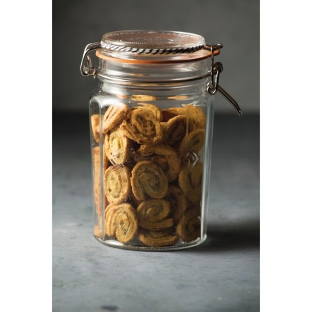 Банка гранёная Kilner Clip Top, стекло, 950 мл-3
