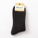 Warm male socks Collorista plain, dark-gray color, size 40-42 (25-27 cm)