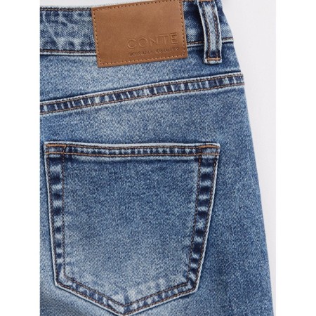 Jeans straight women's Conte Elegant, size XS, color Washed Blue-6