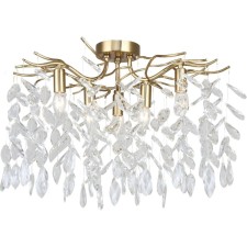 Ceiling chandelier STILFORT 2180/05/06C RAMO, 6x40W, E14, 630x630x420 mm, bronze color