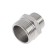 Nipple of transitional STI, 3/4 "x1/2", nickelized brass