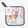 Merry Christmas Square 19x19 cm, Sarzha, 100% Cotton, Vatin 250 g/m2