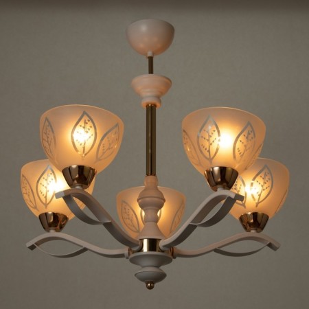 Baalin chandelier 5he27 40w is white 54x54x56 cm Bayerlux-2